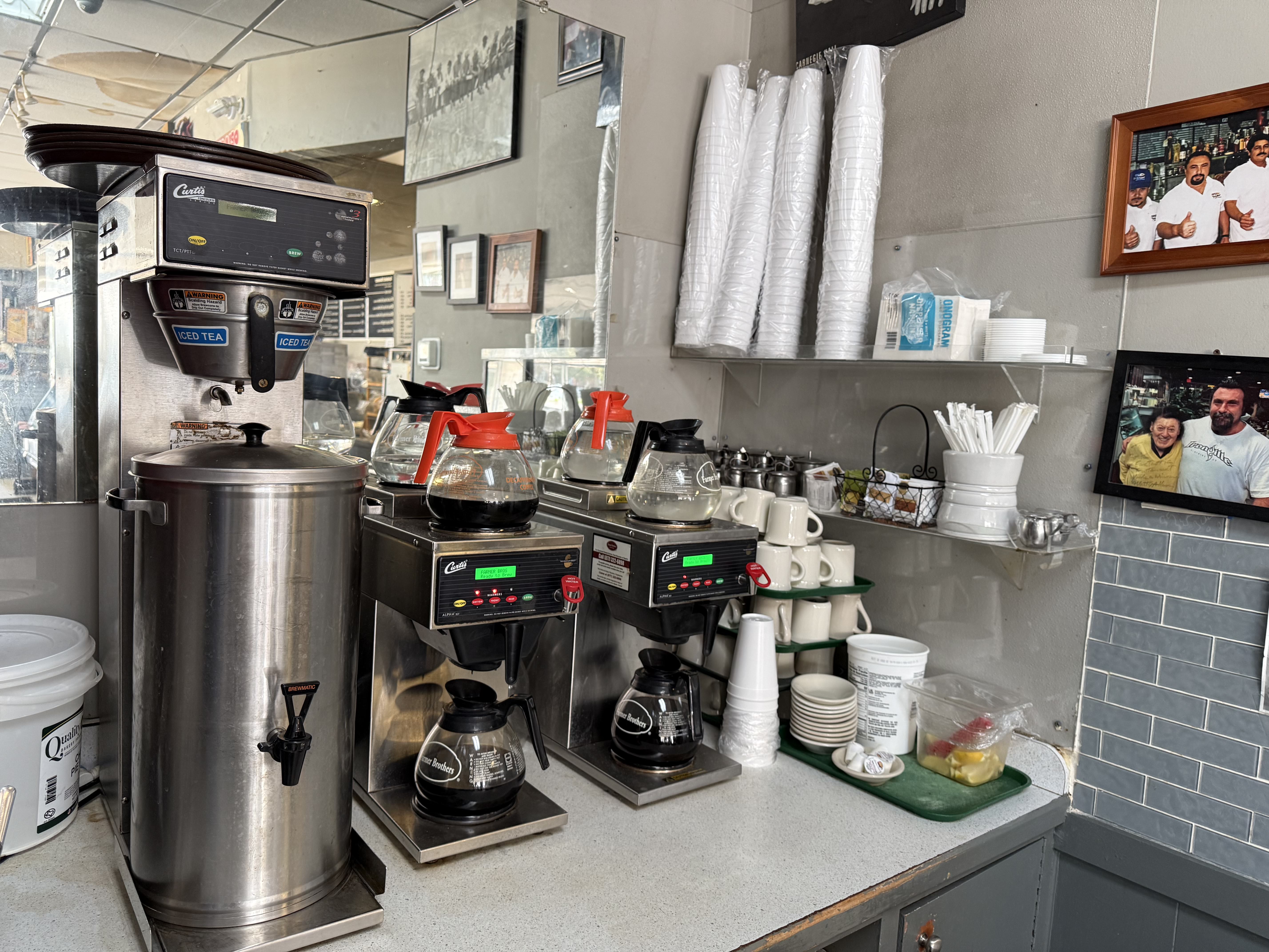 Coffee station